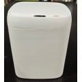 Відро для сміття сенсорне прямокутне Mixxus Wave-TC0212 White 12 л (колір білий) (MI8403)