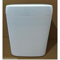 Відро для сміття сенсорне прямокутне Mixxus Wave-TC0212 White 12 л (колір білий) (MI8403)