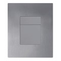 Панель змиву KOER KT-0607-07 157x198x3mm пластикова, кнопка квадратна (колір графіт) (KR5345)