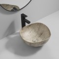 Раковина накладна MIXXUS PREMIUM WAVE-0103 MARBLE 380х380х170mm (MP6532)