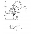Смеситель для кухни Grohe Eurosmart Cosmopolitan (32843DC2) Смеситель для кухни Grohe Eurosmart Cosmopolitan (32843DC2)