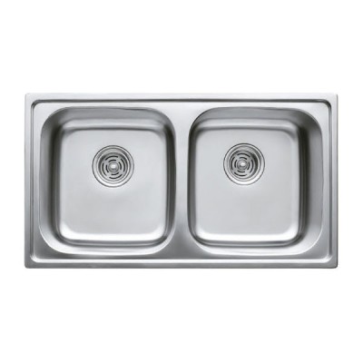 Мойка кухонная HAIBA 78x43 (decor) (HB0564)