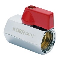 Кран "МИНИ" 1/2" ГГБ KOER KR.400 (KR0155)