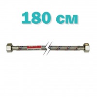 Гибкая подводка 1/2'' ГШ-180 см KOER (шланги в нержавеющей оплетке) (KR0270)