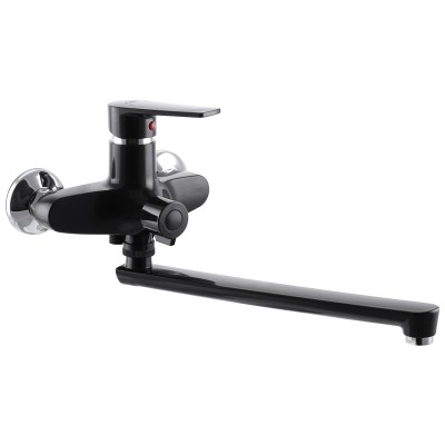 Смеситель для ванны PLAMIX Oscar-006 EURO Черный (без шланга и лейки) (PM0600) Смеситель для ванны PLAMIX Oscar-006 EURO Черный (без шланга и лейки) (PM0600)