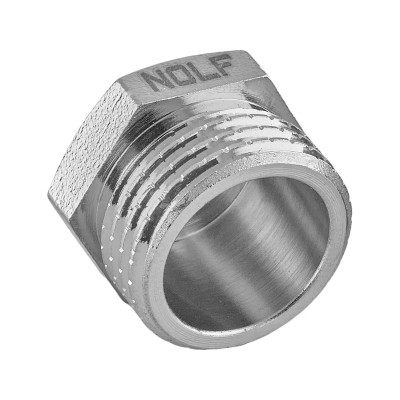 Заглушка нікельована NOLF NFC.P06M-N-1/2" M (NF3066)