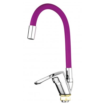 Змішувач для кухні Mixxus FANY 011 (Nut) Refl.Purple (без підведення) (MI6291) Змішувач для кухні Mixxus FANY 011 (Nut) Refl.Purple (без підведення) (MI6291)