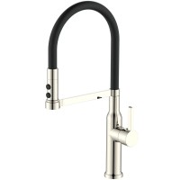 Змішувач для кухні MIXXUS PREMIUM PULL 017 SS COLOR REFL.BLACK (Колір нерж.+силік.вилив чорний) (MI8279) Змішувач для кухні MIXXUS PREMIUM PULL 017 SS COLOR REFL.BLACK (Колір нерж.+силік.вилив чорний) (MI8279)