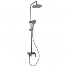 Душова колона зі змішувачем Plamix Lucas-008-J Graphite (Колір графіт) (PM6103) Душова колона зі змішувачем Plamix Lucas-008-J Graphite (Колір графіт) (PM6103)