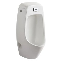 Пісуар підвісний MIXXUS PREMIUM BEVEL-1001 390x395x795mm з ІЧ-датчиком автоматичного змиву (MP6661)