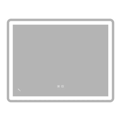 Дзеркало ZERIX MIRRA MR05-90x70-REVERSE з LED Touch, Anti-fog, димером, рег. яскравості (ZX6059) Дзеркало ZERIX MIRRA MR05-90x70-REVERSE з LED Touch, Anti-fog, димером, рег. яскравості (ZX6059)