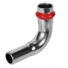 Коліно 90° однорозтрубне ВЗ Koer KQ.L42 Press-Inox AISI 304 42x42 (KR6397) Коліно 90° однорозтрубне ВЗ Koer KQ.L42 Press-Inox AISI 304 42x42 (KR6397)