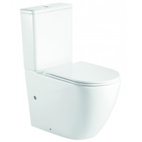 Унітаз-компакт Mixxus Premium Ellipse-0402-R 660x390x855mm, система змиву RIMLESS (MP6468)