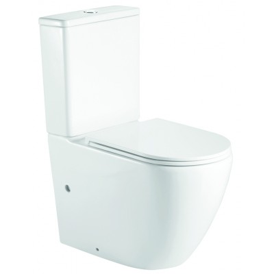 Унітаз-компакт Mixxus Premium Ellipse-0402-R 660x390x855mm, система змиву RIMLESS (MP6468)