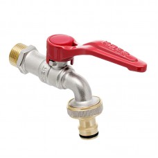 Кран поливу Koer KR.247 - 1/2" з конектором для швидкого підключення (KR5777)