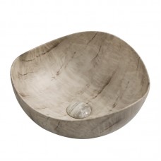 Раковина накладна MIXXUS PREMIUM WAVE-0103 MARBLE 380х380х170mm (MP6532)