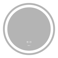 Дзеркало ZERIX SOLO MC01-80 з LED Touch, Anti-fog, димером, рег. яскравості (ZX6064) Дзеркало ZERIX SOLO MC01-80 з LED Touch, Anti-fog, димером, рег. яскравості (ZX6064)