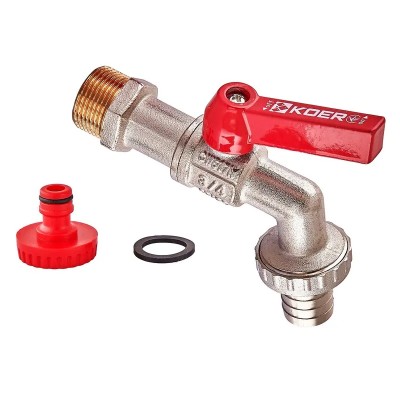 Кран поливу (морозостійкий) KOER KR.266-20 - 3/4" (KR6493) Кран поливу (морозостійкий) KOER KR.266-20 - 3/4" (KR6493)
