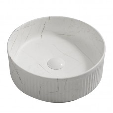Раковина накладна MIXXUS PREMIUM WAVE-0102 MARBLE 370х370х130mm (MP6528) Раковина накладна MIXXUS PREMIUM WAVE-0102 MARBLE 370х370х130mm (MP6528)