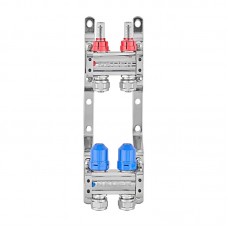 Колекторний блок з витратомірами та євроконусами Koer KR.1210-2 - 1"x2 WAYS (KR5264)