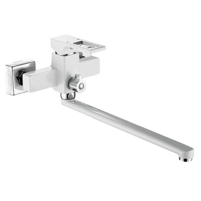 Змішувач для ванни Mixxus Premium DANTE 006 EURO White-Chrome (MI6794)