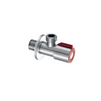 Кран для підключення сантехприладів Mixxus VAL-02-1/2x1/2 з нерж.ст. SUS304 (крас.)(УП.БЛІСТЕР) (MI