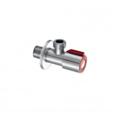 Кран для підключення сантехприладів Mixxus VAL-02-1/2x1/2 з нерж.ст. SUS304 (крас.)(УП.БЛІСТЕР) (MI