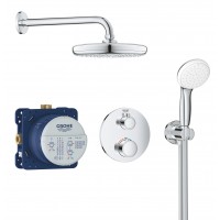 Душевая система скрытого монтажа с термостатом Grohe Grohtherm Convent. Concealed (34727000) Душевая система скрытого монтажа с термостатом Grohe Grohtherm Convent. Concealed (34727000)