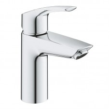 Одноважільний змішувач для раковини S-Size Grohe Eurosmart New з натискним донним клапаном (2392200