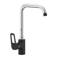 Кухонный смеситель черный MIXXUS Nevada 014-G (MX0019) Кухонный смеситель черный MIXXUS Nevada 014-G (MX0019)