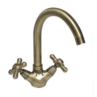 Смеситель для умывальника HAIBA DOMINOX 274 бронзовый (HB0086) Смеситель для умывальника HAIBA DOMINOX 274 бронзовый (HB0086)