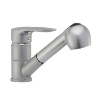 Змішувач для кухні Haiba Hansberg 014 матовий з висувною лійкою (HB0207) Змішувач для кухні Haiba Hansberg 014 матовий з висувною лійкою (HB0207)