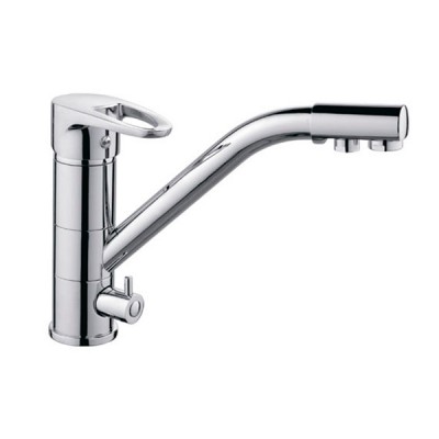 Смеситель для кухни HAIBA CEBA 021 с выходом для питьевой воды (HB0658)
