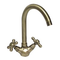 Смеситель для кухни HAIBA DOMINOX 275 бронзовый (HB0089)