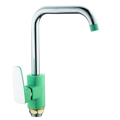 Кухонный смеситель бирюзовый MIXXUS Missouri 014-G (MI1627)
