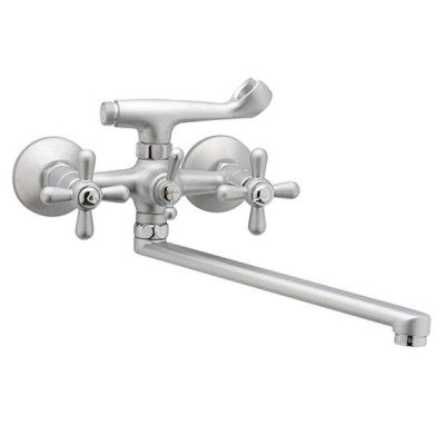 Смеситель для ванны HAIBA DOMINOX 143 матовый (HB0069)