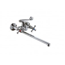 Смеситель для ванны HAIBA ZEUS 140 с полнооборотной кран буксой (HB0781) Смеситель для ванны HAIBA ZEUS 140 с полнооборотной кран буксой (HB0781)