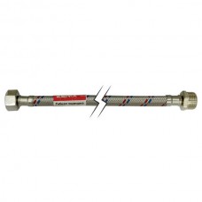 Гибкая подводка (шлаги в нержавеющей оплетке) 1/2'' ГШ-200 см ZERIX (ZX1569)