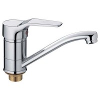 Смеситель для кухни Haiba ZEON 555 (излив 15 см) (HB0414)