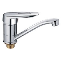 Смеситель для кухни Haiba DISK 555 (излив 15 см) (HB0058)