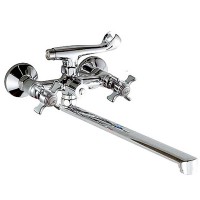 Смеситель для ванны Haiba ZEUS 140 с полнооборотной кран буксой (HB0419) Смеситель для ванны Haiba ZEUS 140 с полнооборотной кран буксой (HB0419)