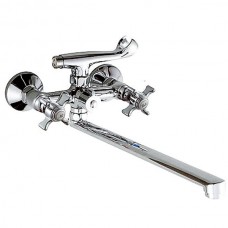 Смеситель для ванны Haiba ZEUS 140 с полнооборотной кран буксой (HB0419)