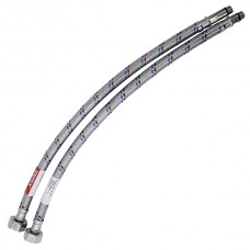 Гибкая подводка (шланги в нержавеющей оплетке) M10-040 см ZERIX (ZX1572)