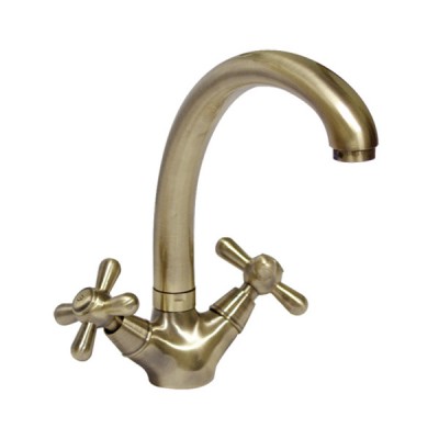 Смеситель для кухни HAIBA DOMINOX 273 бронзовый (HB0082)