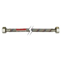 Гибкая подводка (шлаги в нержавеющей оплетке) 1/2'' ГГ-060 см ZERIX (ZX1552)